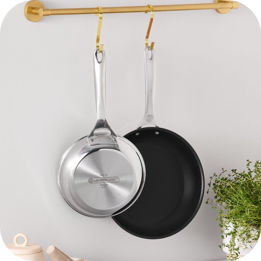 Escolha a frigideira Le Creuset